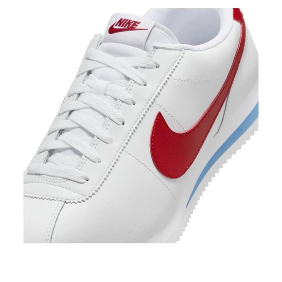 Size 15 Nike Cortez Forrest Gump White Red Blue Leather Mens DM4044-108